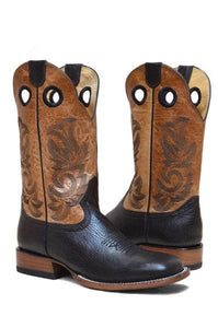 Redhawk Men's Western Boot - Chocolate